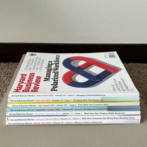 Harvard Business Review March 2022 through March 2023 7 issues